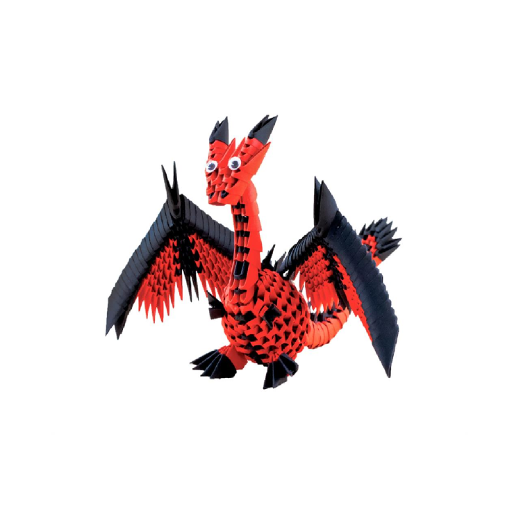 ORIGAMI 3D DRAGON