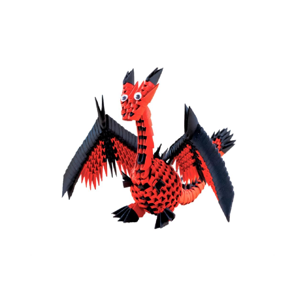 ORIGAMI 3D DRAGON