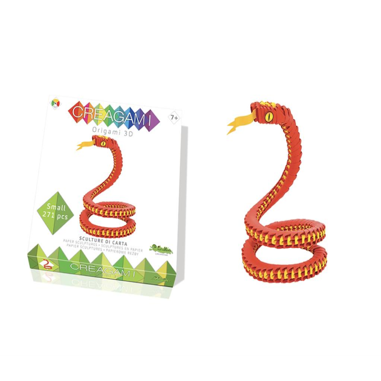 ORIGAMI 3D SERPENT