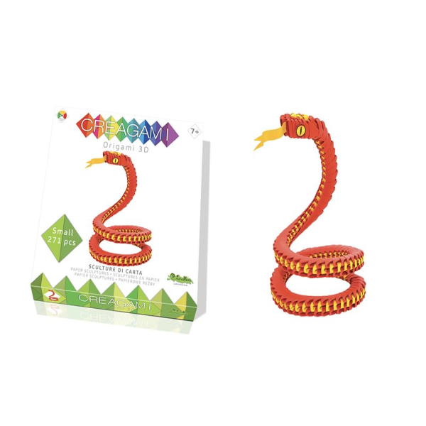 SERPENTE 3D ORIGAMI