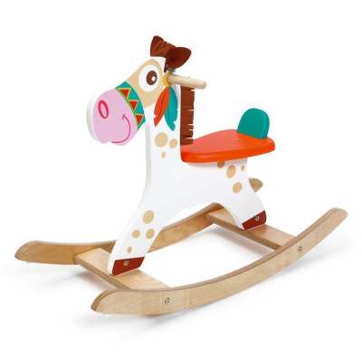 CHEVAL À BASCULE PONEY INDIEN 2