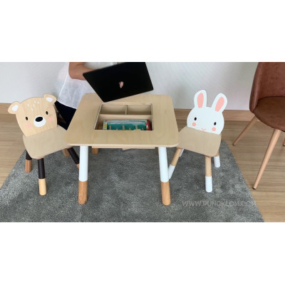 FOREST PLACEMAT AND CHAIRS 2