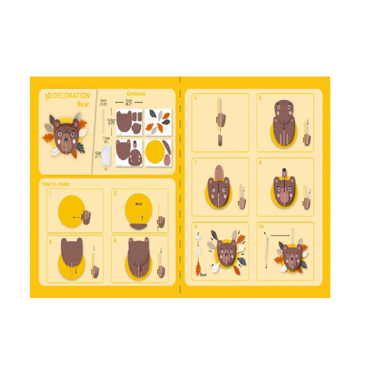 3D DECORATION: BEAR