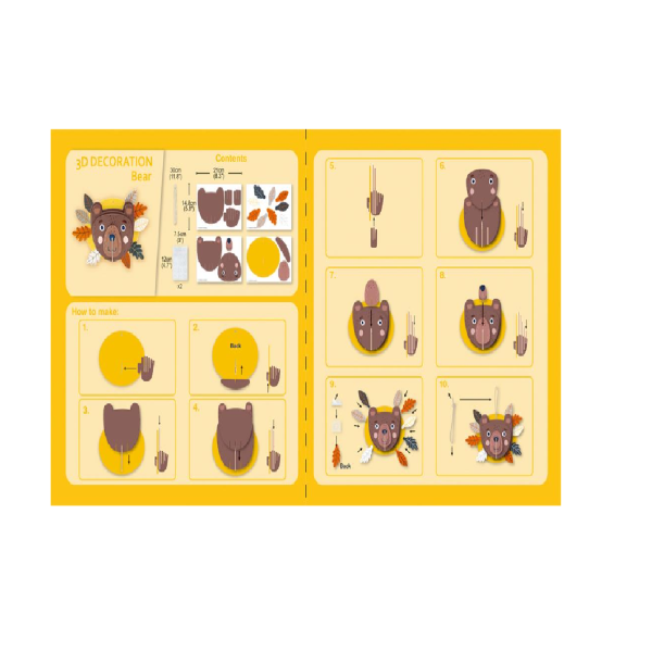 3D DECORATION: BEAR