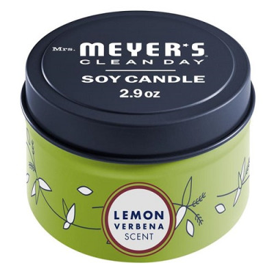 VELA DE SOJA PERFUME LIMÃO VERBENA 200 G