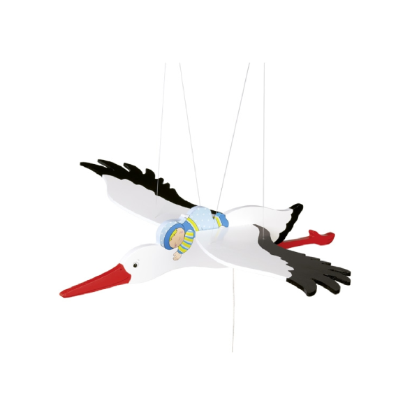 STUD AND BABY MOBILE SUSPENSION BLUE