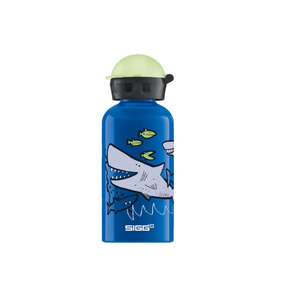 GOURDE ENFANT REQUINS BLEUS 0.4L