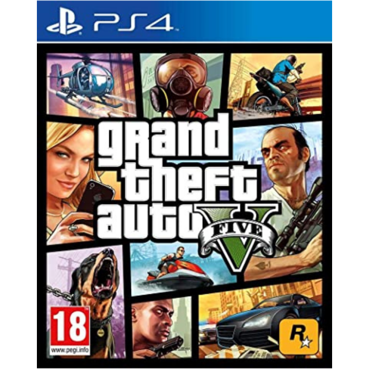 JEU PS4 GTA FIVE EDITION PREMIUM