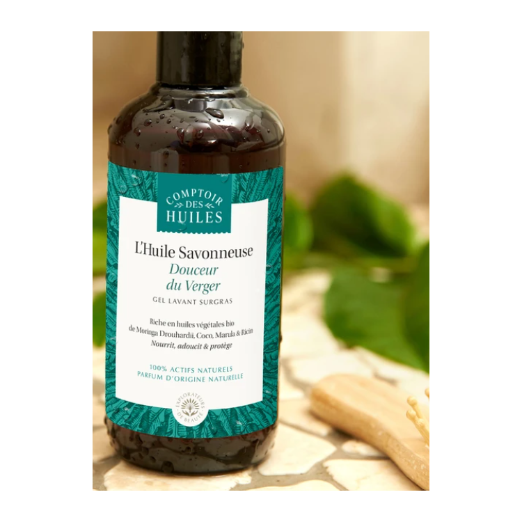 HUILE SAVONNEUSE DOUCEUR DU VERGER 250 ML