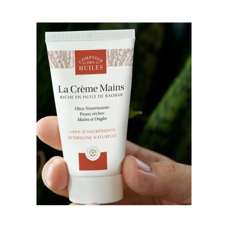CREME DE MÃOS ULTRA-NUTRICIONAL COM ÓLEO BAOBAB 50 ML