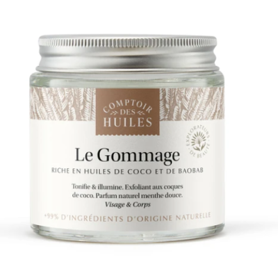 COCONUT FACE AND BODY SCRUB BAOBAB OIL POT 100ML