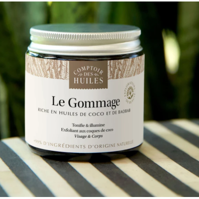GOMMAGE VISAGE ET CORPS COCO HUILE BAOBAB POT 100ML 2