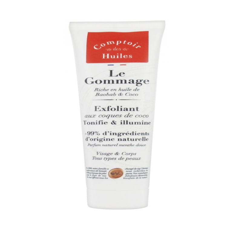 COCONUT FACE AND BODY SCRUB BAOBAB OIL POT 100ML
