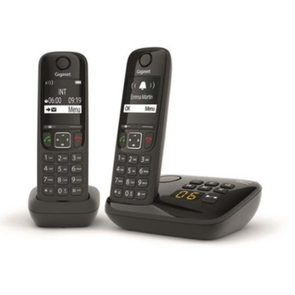 TELEFONE CASA SEM FIO DUO AS69A0 PRETO