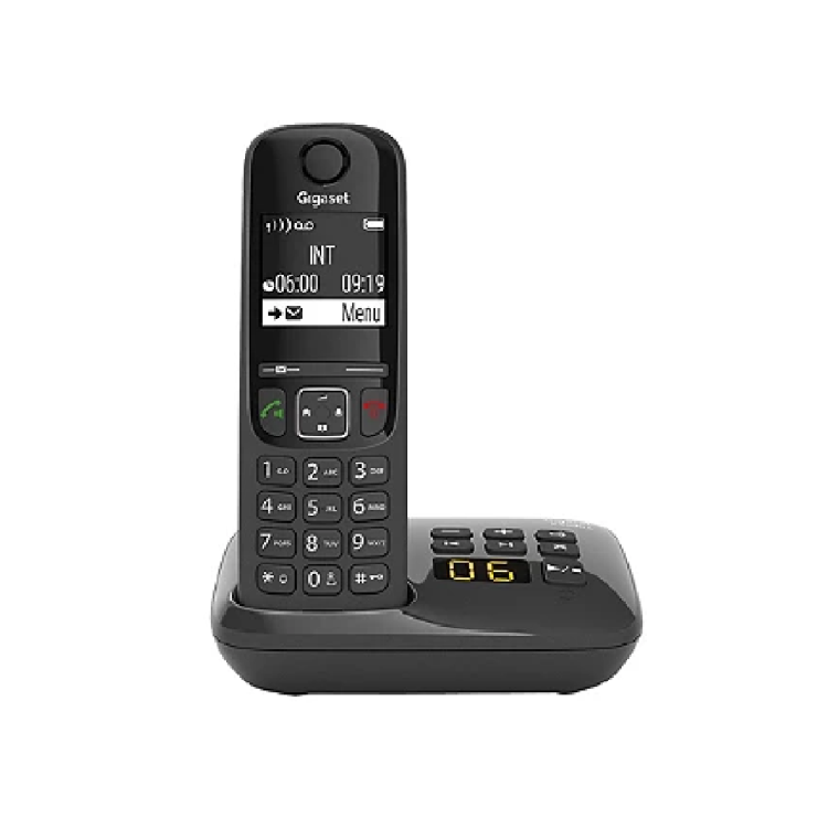 TELEFONE CASA SEM FIO DUO AS69A0 PRETO