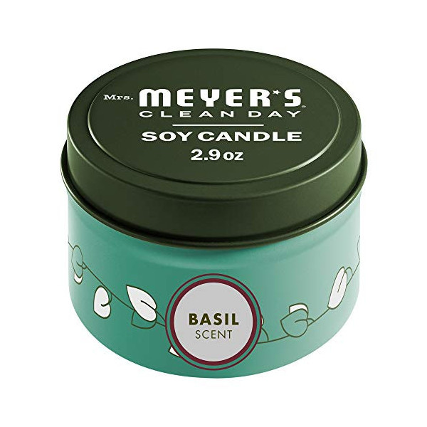 PERFUME DE MANJERICÃO VELA DE SOJA 200 G