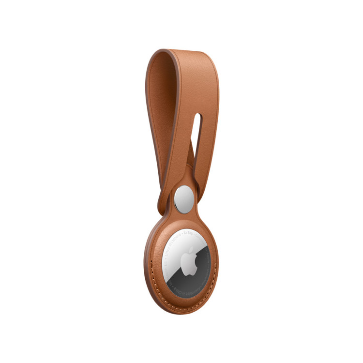 HAVANA LEATHER AIRTAG STRAP