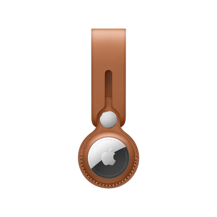 HAVANA LEATHER AIRTAG STRAP