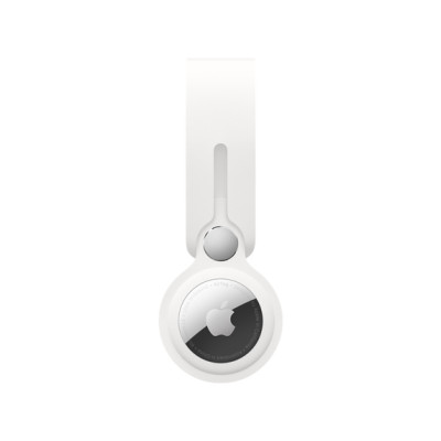 LANIERE AIRTAG LOOP BLANC
