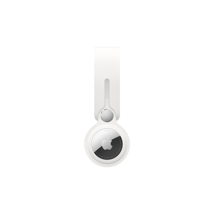 LANIERE AIRTAG LOOP BLANC