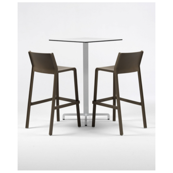 TABOURET TRILL MARRON