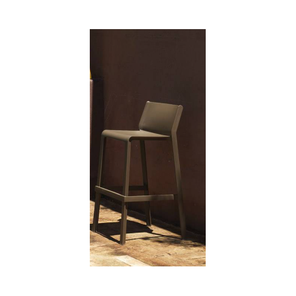 TABOURET TRILL MARRON