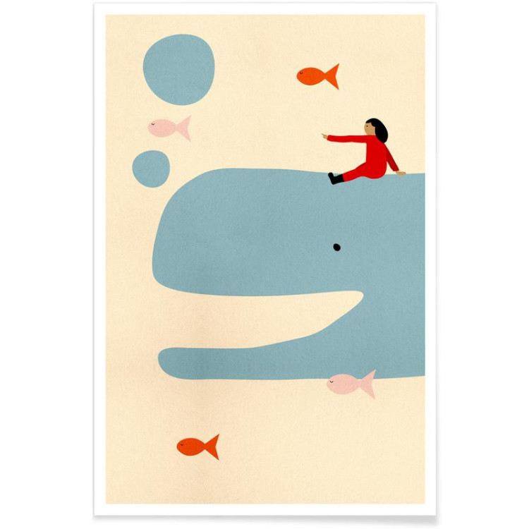 AN OCEAN ADVENTURE POSTER 60x90