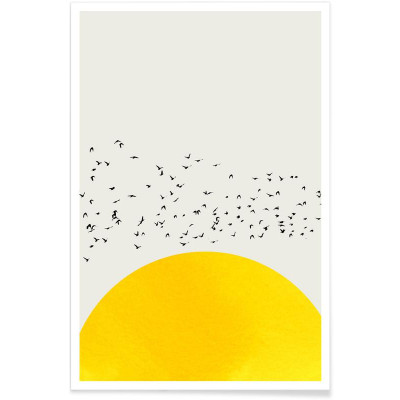 AFFICHE A THOUSAND BIRD 60x90