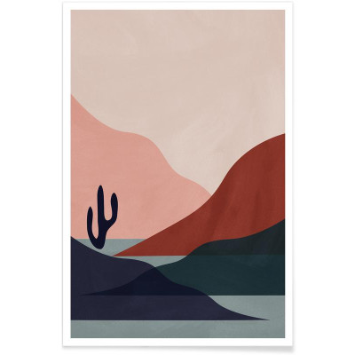 AFFICHE DESERT 60x90