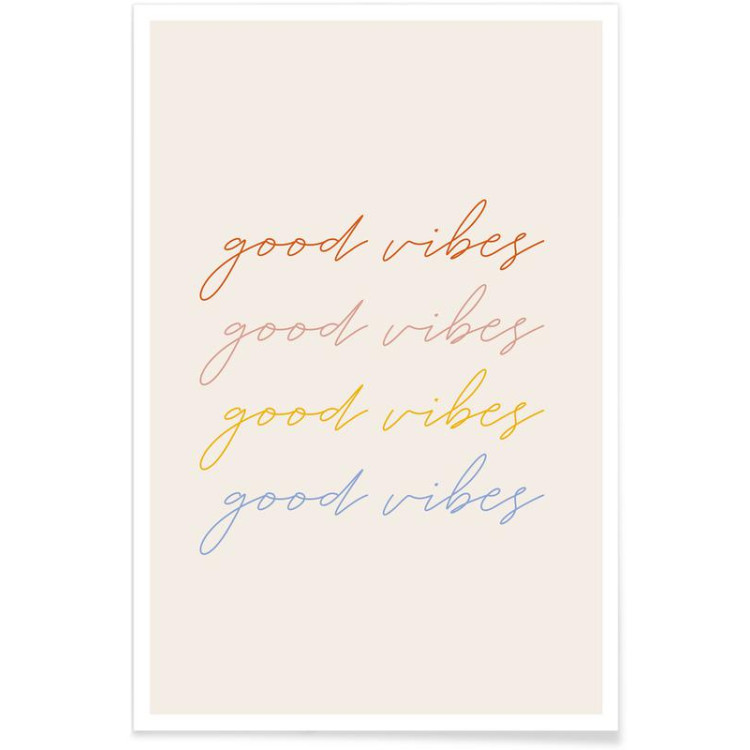 GOOD VIBES POSTER 60x90