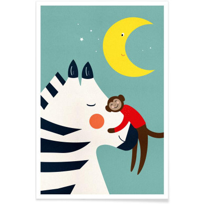 AFFICHE GOODNIGHT HUG 60x90