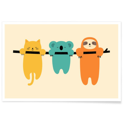 AFFICHE HANG IN THERE60x90