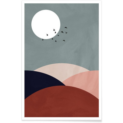 AFFICHE HILLSCAPE 2 60x90