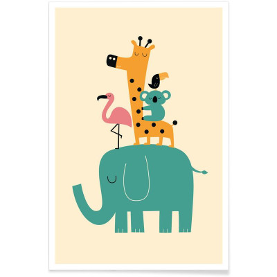 AFFICHE MOVING ON 60x90