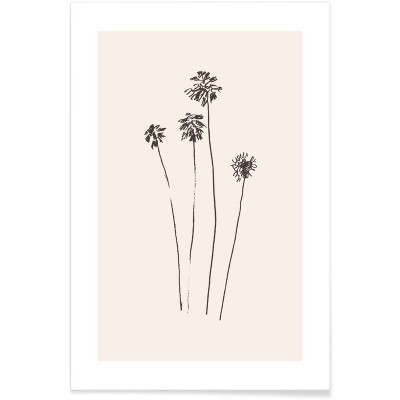PALM SILHOUETTES POSTER 60x90