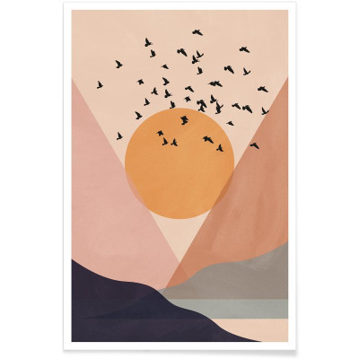 SUN FLOCK POSTER 60x90