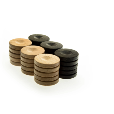 CARREAUX DE DAME EN BOIS 36X6MM