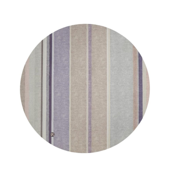 LINEN LINE RESTORATIVE ROUND YOGA MAT