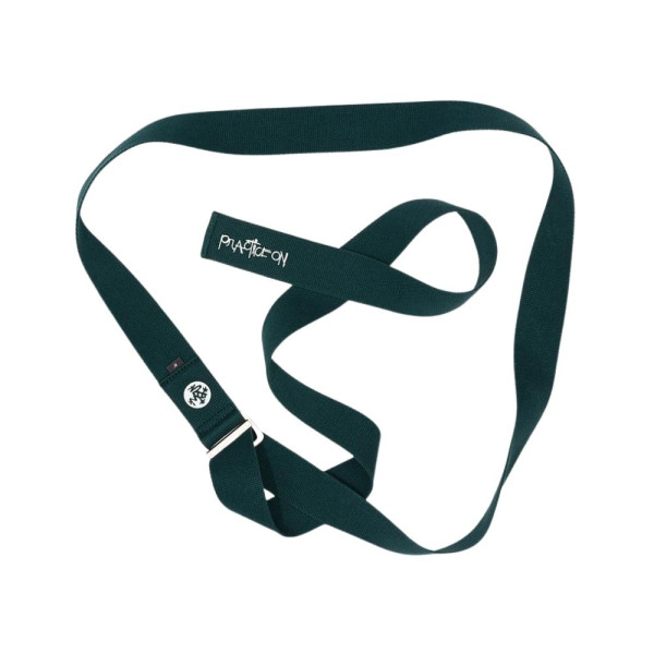 YOGA STRAP 8'' DARK GREEN