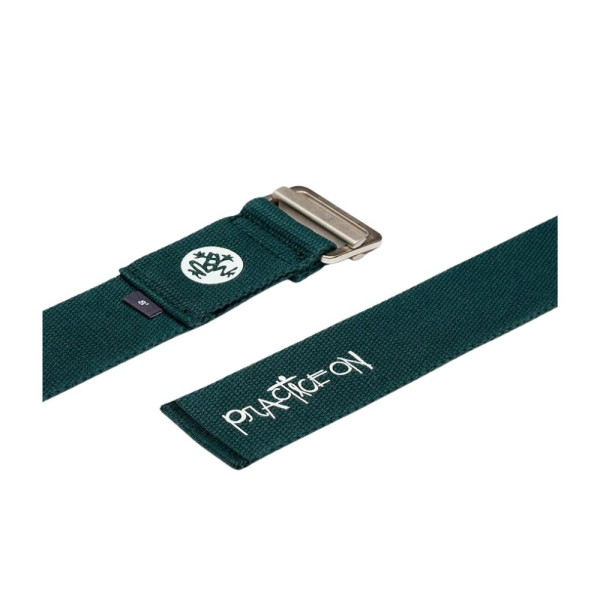 YOGA STRAP 8'' DARK GREEN
