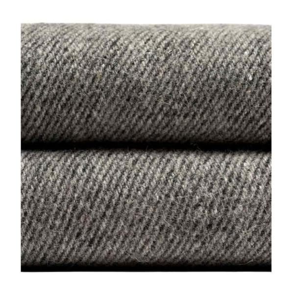 GRAY RECYCLED WOOL BLANKET