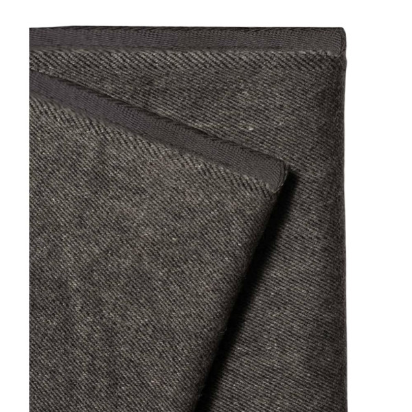 GRAY RECYCLED WOOL BLANKET
