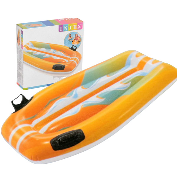 YELLOW INFLATABLE BOBY BOARD