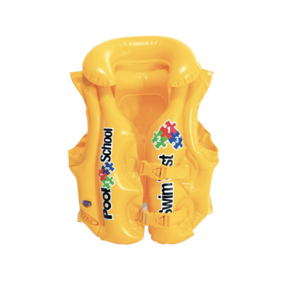 GILET DE NATATION GONFLABLE POOL SCHOOL 3-6 ANS