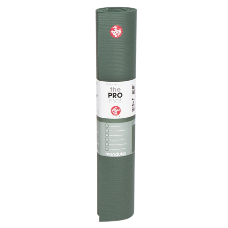 PRO YOGA MAT 6 MM PRETO SAGE