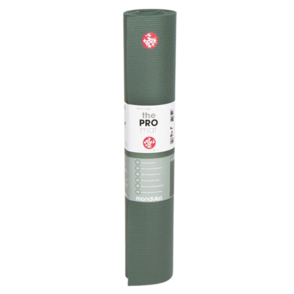 PRO YOGA MAT 6 MM BLACK SAGE