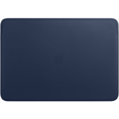 HOUSSE CUIR MACBOOK PRO 16' BLEU NUIT