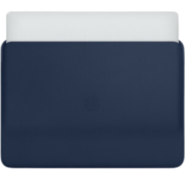 CAPA DE COURO AZUL MACBOOK PRO 16 'NOITE