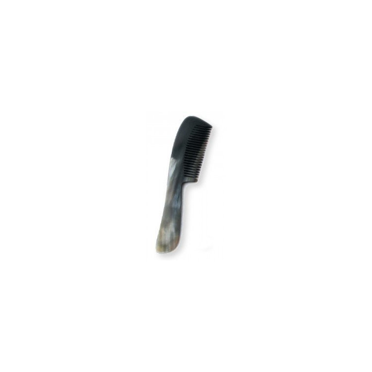 PEIGNE FEMME AVEC MANCHE EN CORNE 18 CM