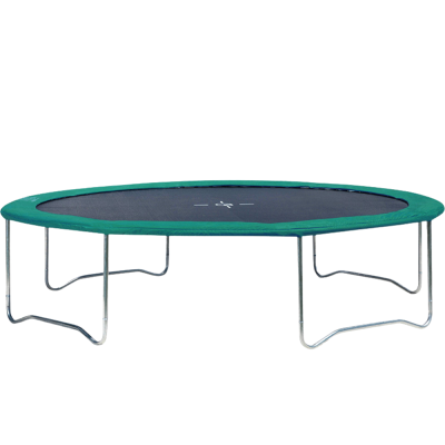TRAMPOLINE D'EXTERIEUR 366 CM GARLANDO VERT
